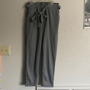 Black and white pants